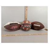 Nebraska Danger autographed football, Harlem