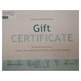 Crooked Creek 9 hole golf gift certificate