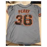 Gaylor Perry autographed MLB jersey San Francisco