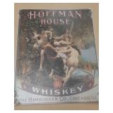 Hoffman House Whiskey metal sign