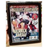 Scott Frost autographed magazine