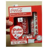 NEW Coca-Cola dice game set