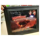 Nash Hutmacher autographed poster framed