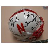 autographed mini helmet Nebraska Husker football