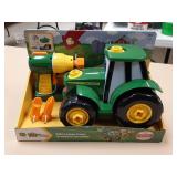 John Deere toy tractor
