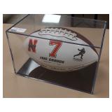 Eric Crouch autographed football Nebraska Huskers