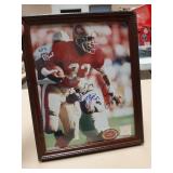 San Fransisco 49ers football autographed picture