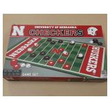NE Husker checkers game set - New, never opened
