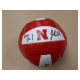 Nebraska Husker autographed volleyball