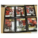 autographed Huskers Illustrated magazines
