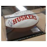 Scott Frost + more autographed football