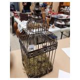 metal bird cage decor