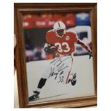 Tyrone Hughes autographed picture