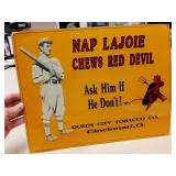metal sign