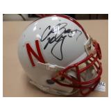 Chad Kelsay autographed mini helmet
