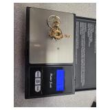 Scrap gold, marked/ tested 10kt