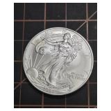 1oz .999 2003 Silver Eagle, Toning!