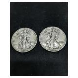 *Liberty head 1934 & 1941 Half dollars