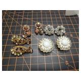 Vintage designer earrings Hobe, Kramer of NY,