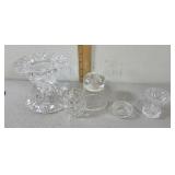 Crystal candle sticks holders +