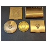 Vintage compacts Voluptï¿½ Revlon Elgin +