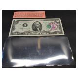 * 1976 Series $2 two dollar bill US Federal