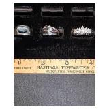 * 3 rings size 6 1/2