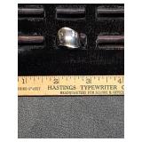 * Sterling silver wide ring size 6