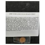 *1909 VDB Lincoln head cent