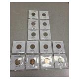 Wheat pennies penny coins