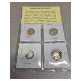 Proof coins, 1960s/70s