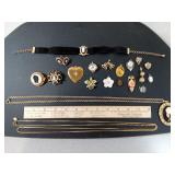 Cameos, Pendent, Pins, Ear Rings +