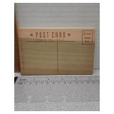 *Wooden postcard WW II