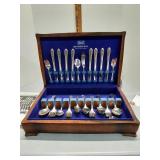 1847 Rogers Bros silverware set. Not complete