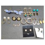 * Vintage earrings - pierced