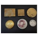 Vintage compacts Coty Sam Fong Avon Majestic