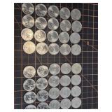 40, Texas State Quarters, 20P, 20D