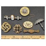 * Antique Victorian pins