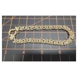 Western bracelet, 14 kt marked