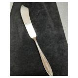 *GH Rogers Webster butter knife silver plated