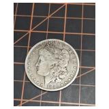 1891 O Morgan Silver Dollar