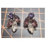 Weiss Earrings, vintage marked