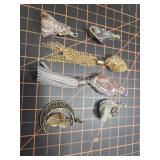 Polished rock pendant