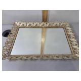 Dresser tray mirror, antique