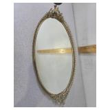 Dresser tray, antique with birds