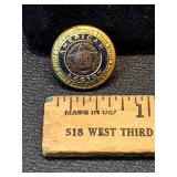 * Vintage American Legion brass uniform button