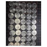 40, 2002P Indiana State Quarters