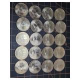 20, 2000 P Sacagawea dollar coins