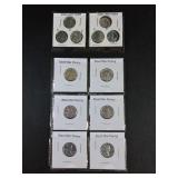 * 12 1943 US Lincoln Steel War Pennies