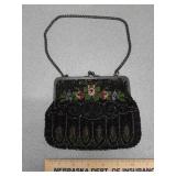 Glass Beaded purse antique